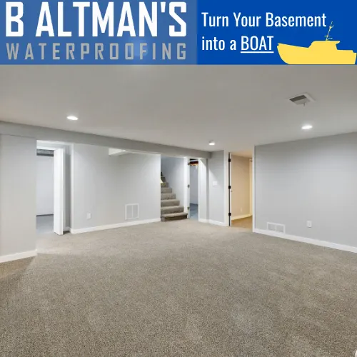 Basement waterproofing Staten Island